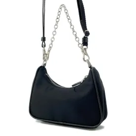 PRADA Re-Edition Mini Shoulder Bag Black 1TT122 Nylon