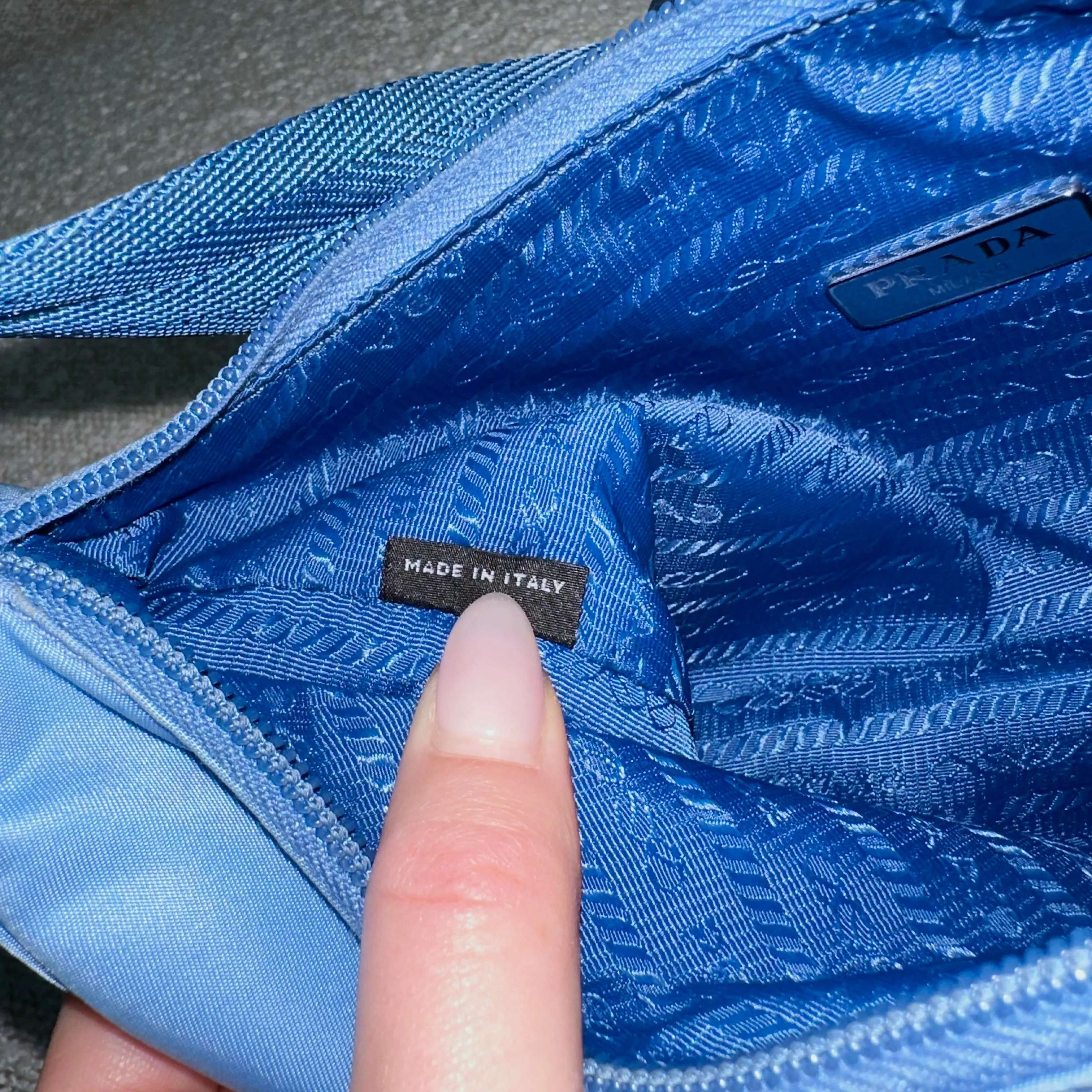 Prada Re Nylon Saffiano Mini Re Edition 2000 Bag