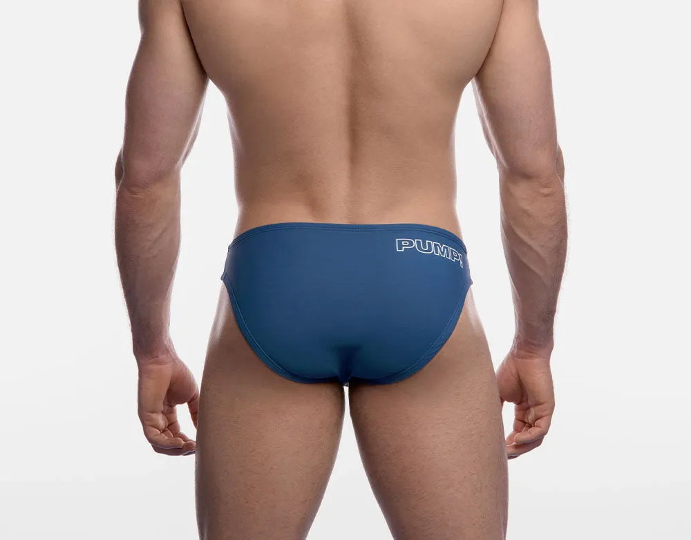 PUMP! Water Cheeky swim brief navy blue