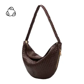 Raquel Espresso XL Recycled Shoulder Bag