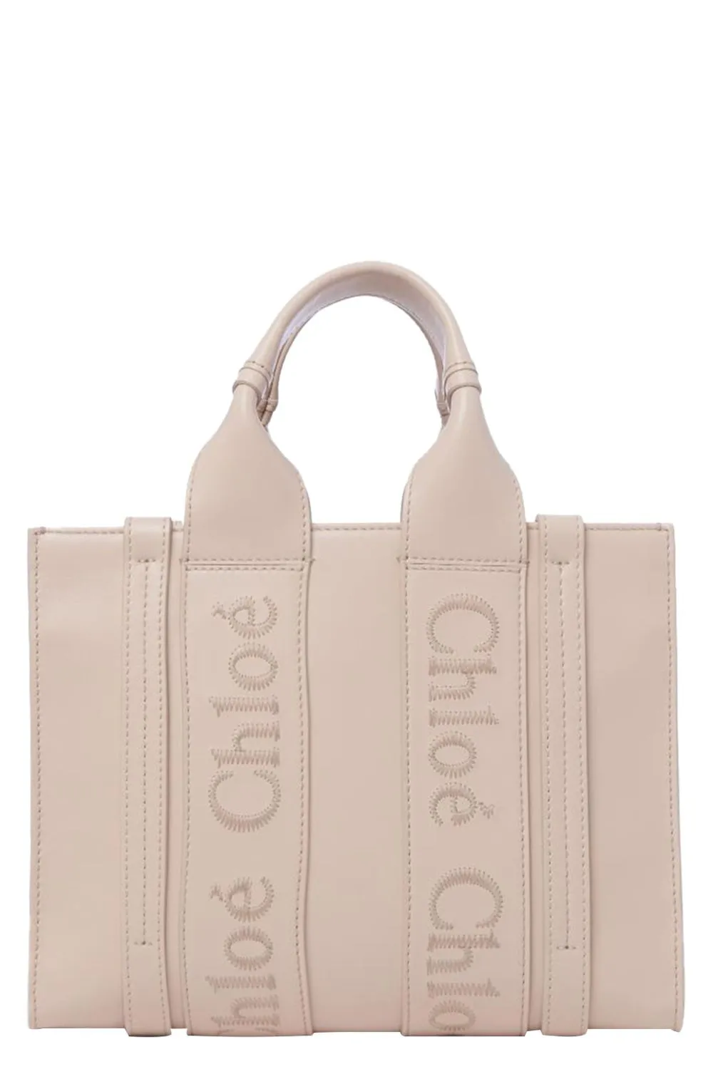 Small Woody Tote Bag - Cement Pink