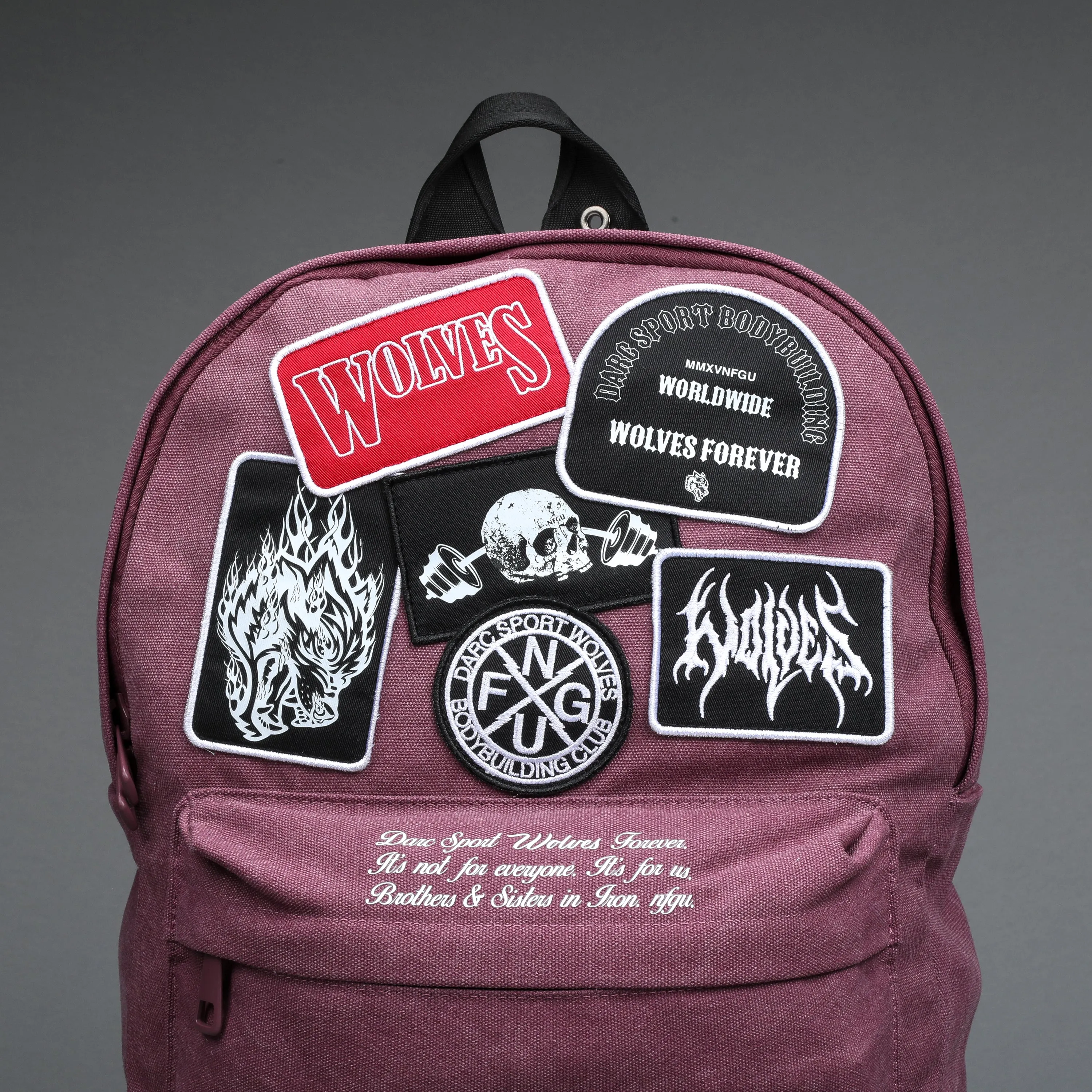 Valhalla Everyday Backpack in Oxblood