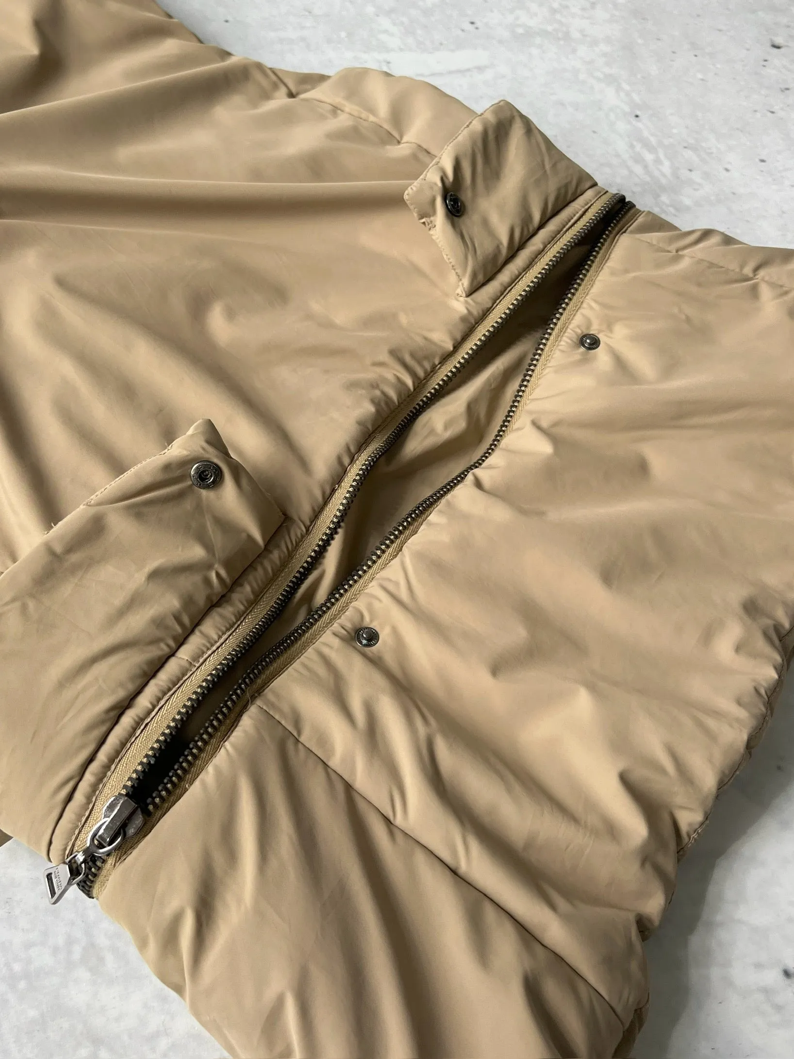 Vintage Prada Zip Up Padded Gilet (Women's S/M)