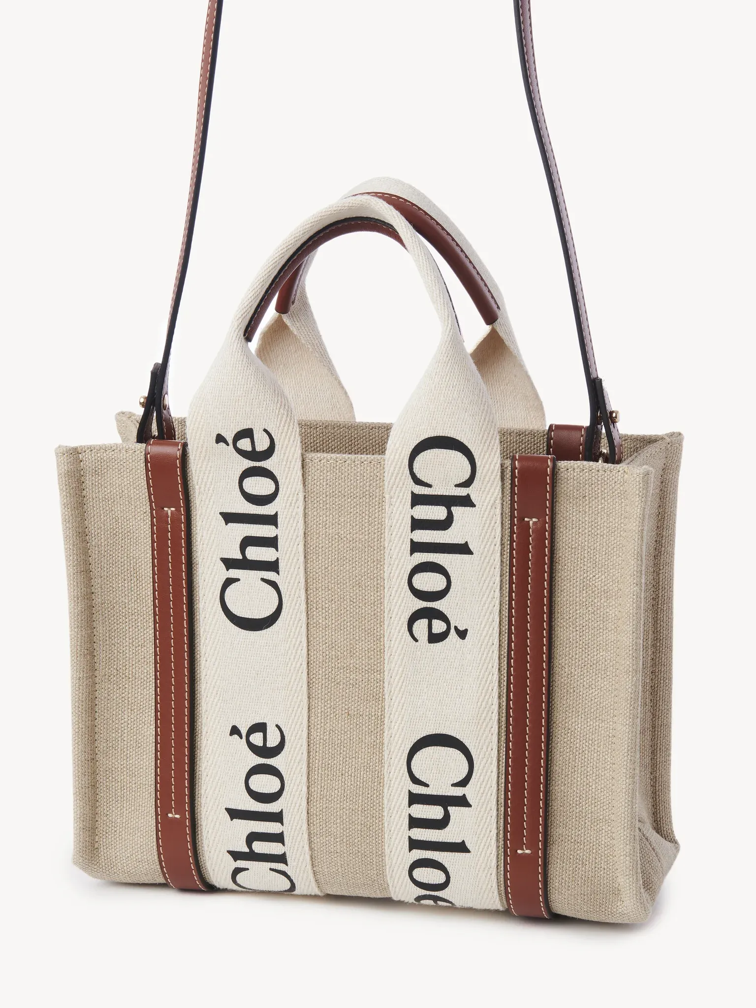 WOODY SMALL TOTE WITH STRAP