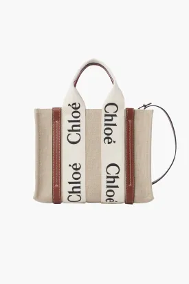 WOODY SMALL TOTE WITH STRAP