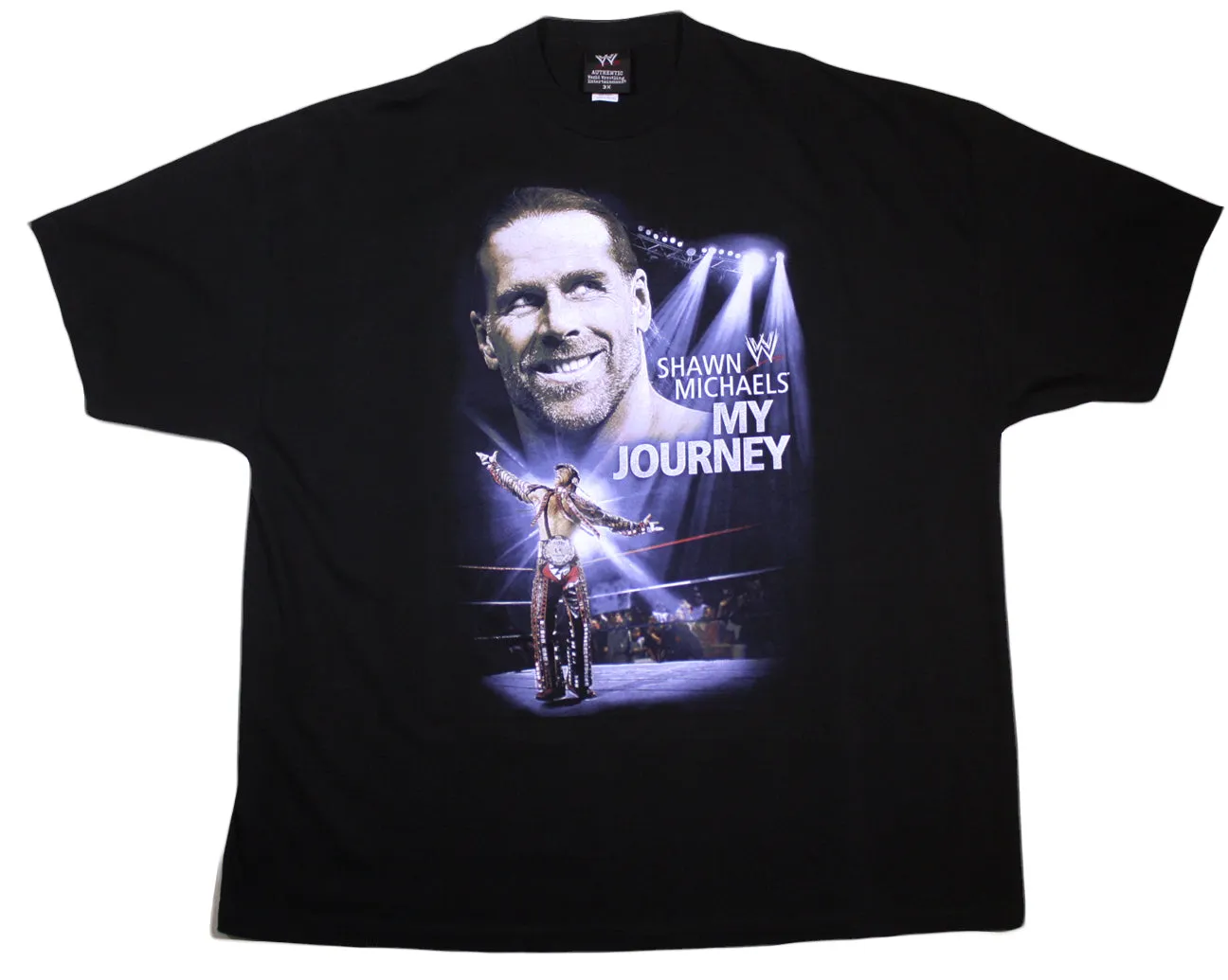 WWE SHAWN MICHAELS MY JOURNEY T-SHIRT 3XL