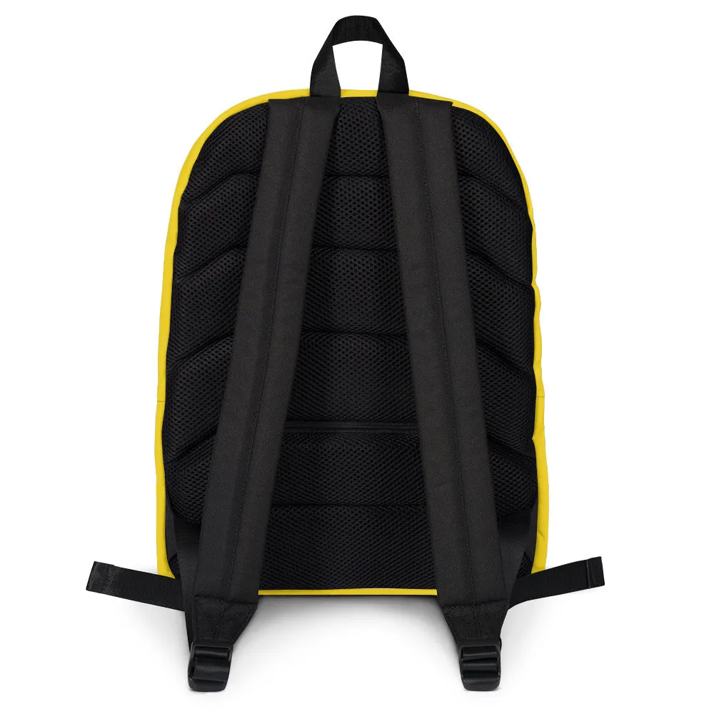 YELLOW & BLACK EAUX. Backpack
