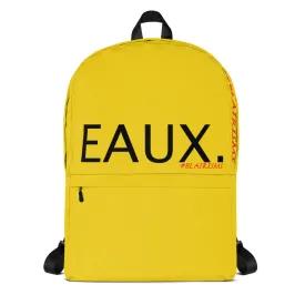 YELLOW & BLACK EAUX. Backpack